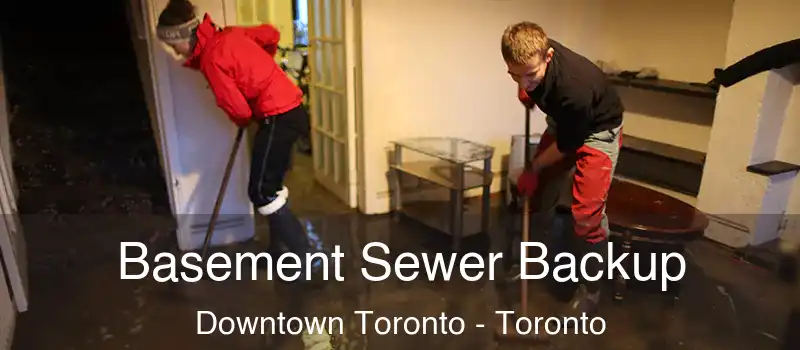  Basement Sewer Backup Downtown Toronto - Toronto