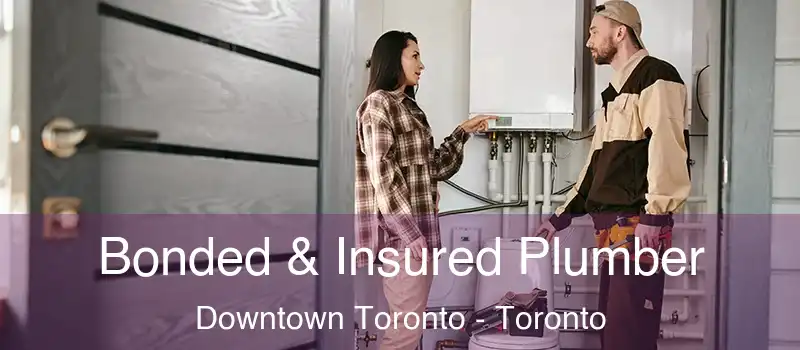  Bonded & Insured Plumber Downtown Toronto - Toronto