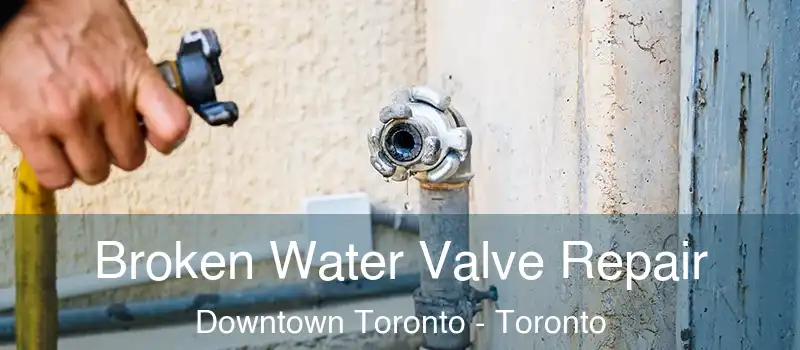  Broken Water Valve Repair Downtown Toronto - Toronto