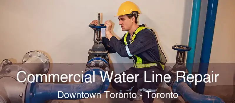  Commercial Water Line Repair Downtown Toronto - Toronto