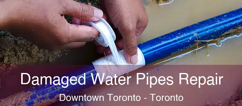  Damaged Water Pipes Repair Downtown Toronto - Toronto