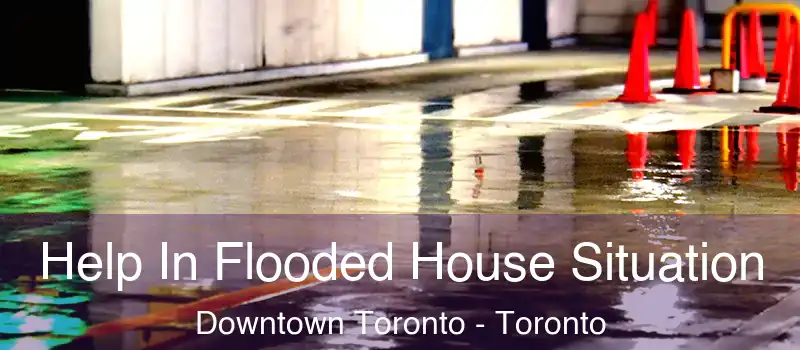  Help In Flooded House Situation Downtown Toronto - Toronto
