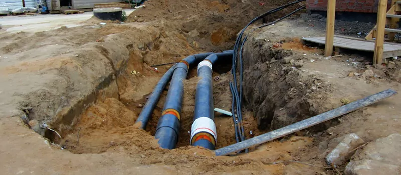 Main Water Line Installation in Downtown Toronto, Toronto