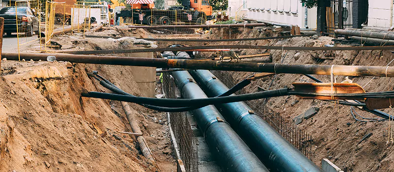 Underground Drainage Pipe Replacement in Downtown Toronto, Toronto