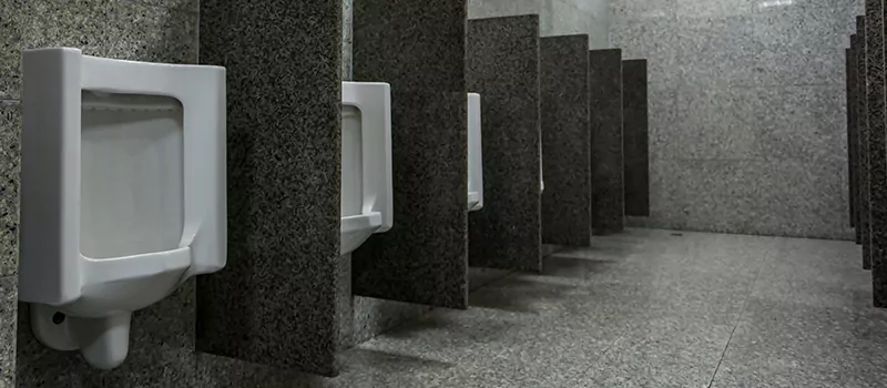 Urinal Divider Installation in Downtown Toronto, Toronto
