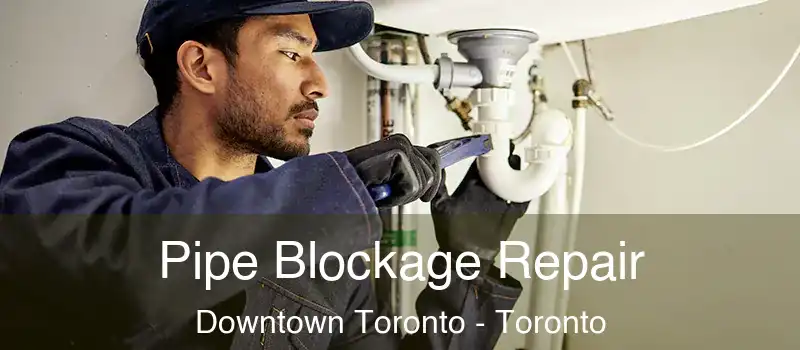  Pipe Blockage Repair Downtown Toronto - Toronto