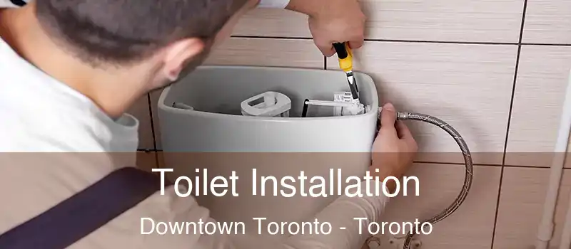  Toilet Installation Downtown Toronto - Toronto