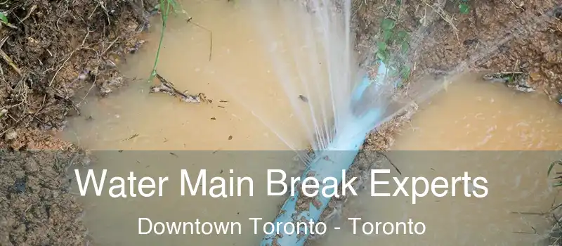  Water Main Break Experts Downtown Toronto - Toronto